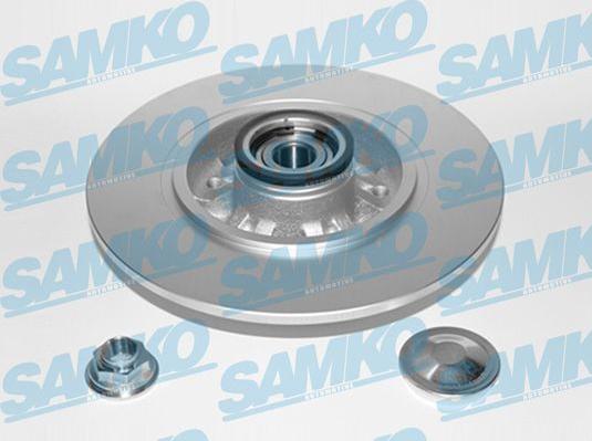 Samko R1078PRCA - Brake Disc autospares.lv