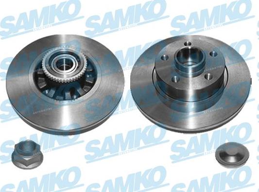 Samko R1072PCA - Brake Disc autospares.lv