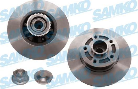 Samko R1072PRCA - Brake Disc autospares.lv