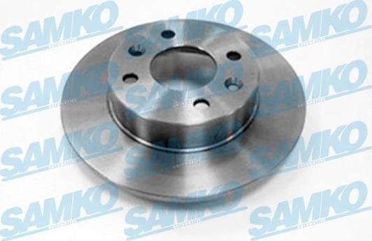 Samko R1101P - Brake Disc autospares.lv
