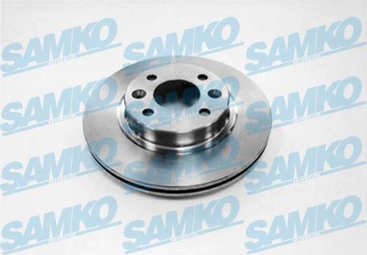 Samko R1181V - Brake Disc autospares.lv