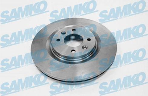 Samko R1263V - Brake Disc autospares.lv