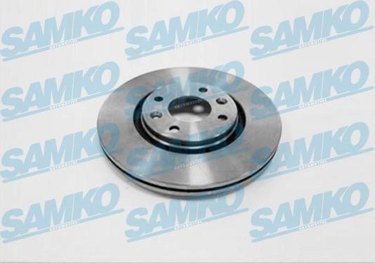 Samko R1201V - Brake Disc autospares.lv