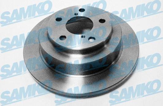Samko S4101P - Brake Disc autospares.lv