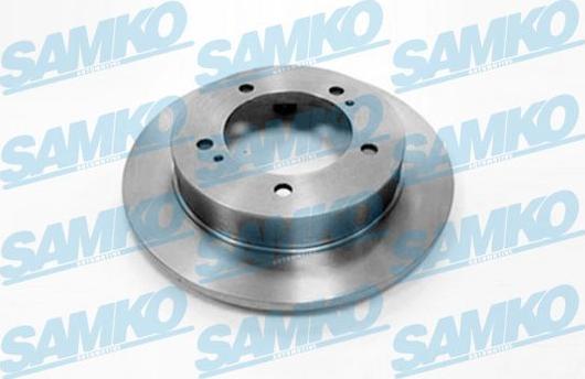 Samko S5061P - Brake Disc autospares.lv