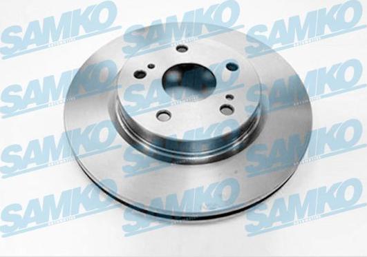 Samko S5004V - Brake Disc autospares.lv