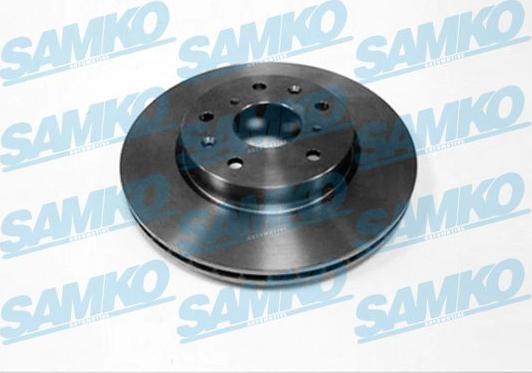 Samko S5005V - Brake Disc autospares.lv