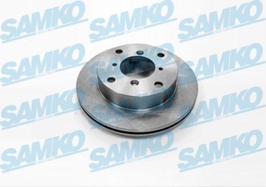 Samko S5071V - Brake Disc autospares.lv