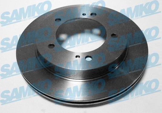 Samko S5101V - Brake Disc autospares.lv