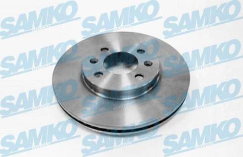 Samko S1091V - Brake Disc autospares.lv