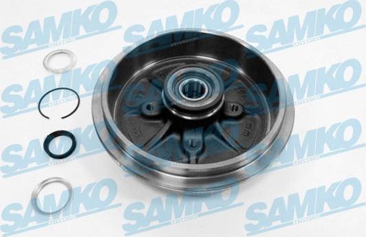 Samko S70684CA - Brake Drum autospares.lv