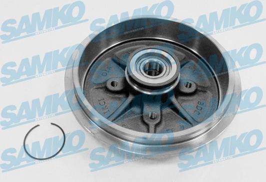Samko S70637CA - Brake Drum autospares.lv