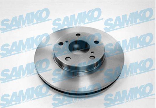 Samko T2981V - Brake Disc autospares.lv