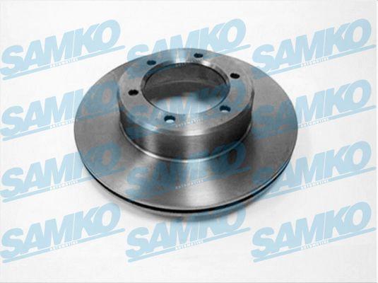 Samko T2481V - Brake Disc autospares.lv