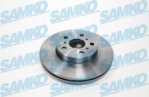 Samko T2471V - Brake Disc autospares.lv