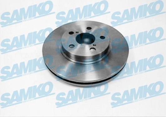 Samko T2601V - Brake Disc autospares.lv