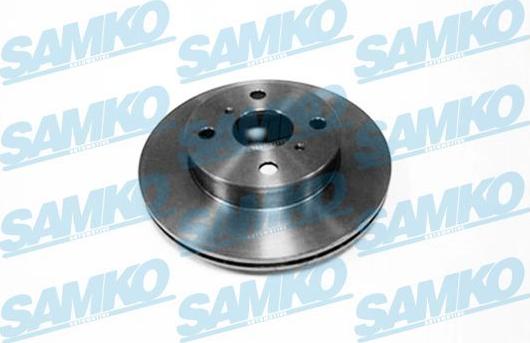 Samko T2611V - Brake Disc autospares.lv