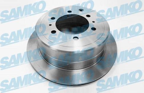 Samko T2057V - Brake Disc autospares.lv