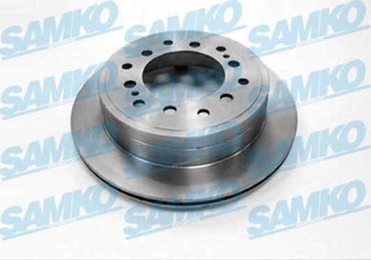 Samko T2000V - Brake Disc autospares.lv