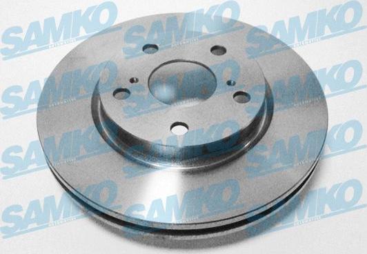 Samko T2089V - Brake Disc autospares.lv