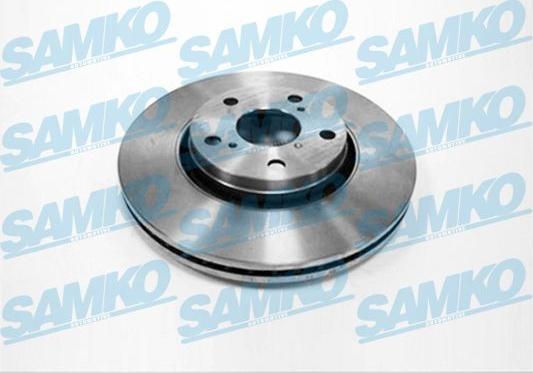 Samko T2087V - Brake Disc autospares.lv