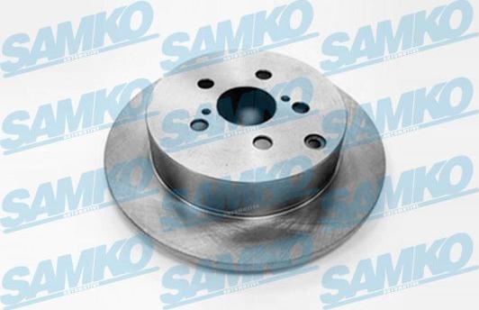 Samko T2038P - Brake Disc autospares.lv