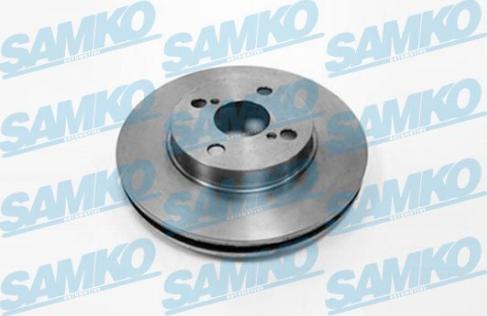 Samko T2028V - Brake Disc autospares.lv