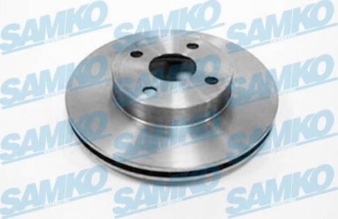 Samko T2079V - Brake Disc autospares.lv