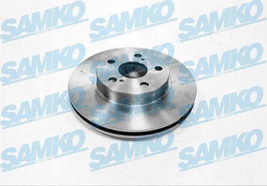 Samko T2075V - Brake Disc autospares.lv