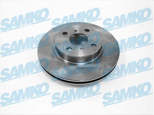 Samko T2071V - Brake Disc autospares.lv