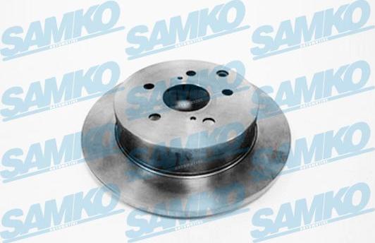 Samko T2072P - Brake Disc autospares.lv