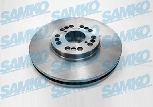 Samko T2136V - Brake Disc autospares.lv