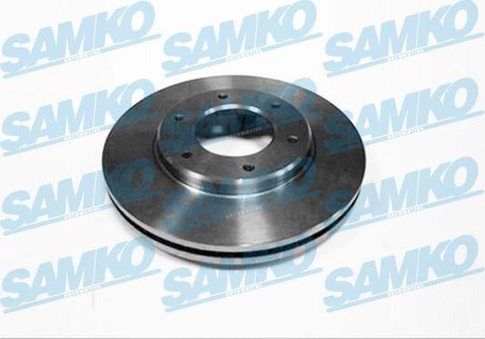 Samko T2876V - Brake Disc autospares.lv