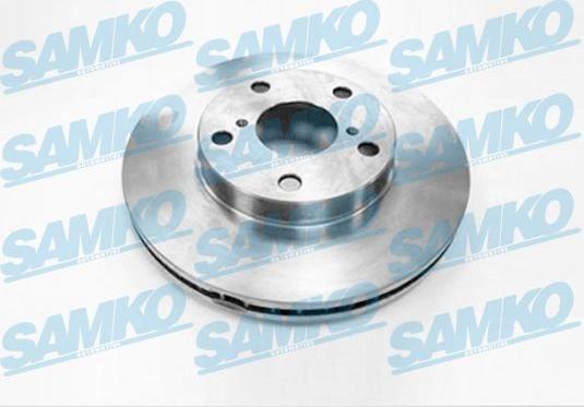 Samko T2878V - Brake Disc autospares.lv