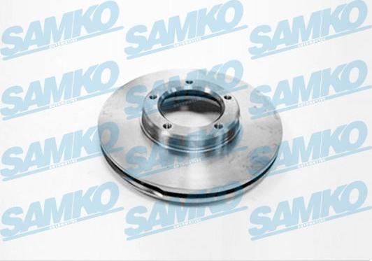 Samko T2361V - Brake Disc autospares.lv