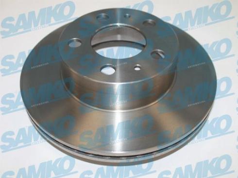 Samko V1091V - Brake Disc autospares.lv