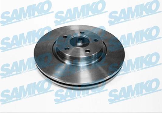 Samko V1019V - Brake Disc autospares.lv