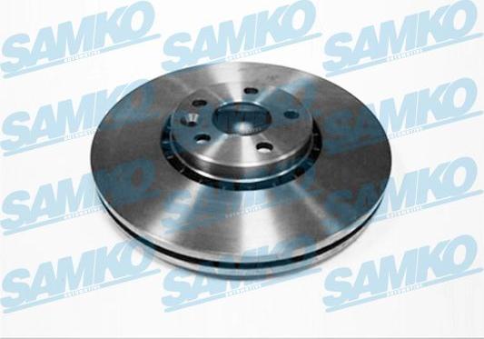 Samko V1014V - Brake Disc autospares.lv