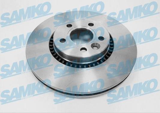 Samko V1012V - Brake Disc autospares.lv