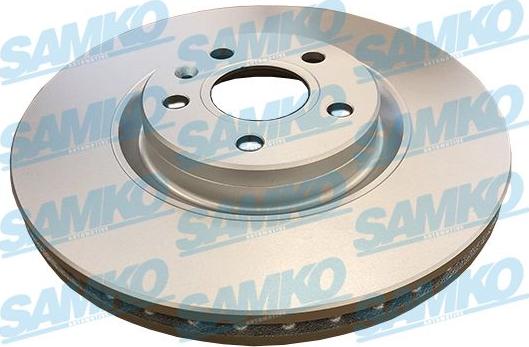 Samko V1033VR - Brake Disc autospares.lv