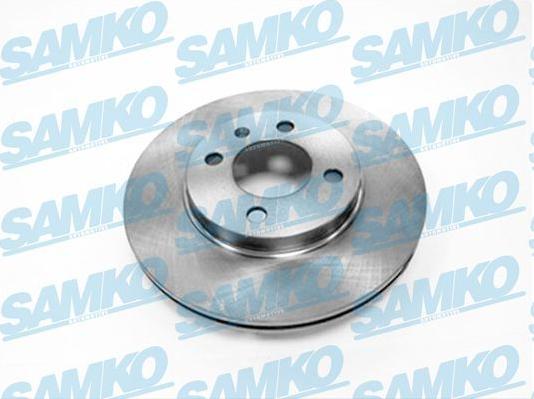 Samko V2161VR - Brake Disc autospares.lv