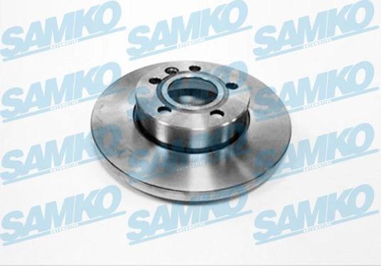 Samko V2381P - Brake Disc autospares.lv