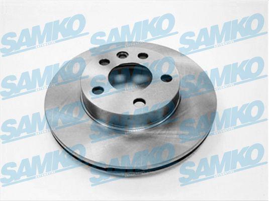 Samko V2371V - Brake Disc autospares.lv