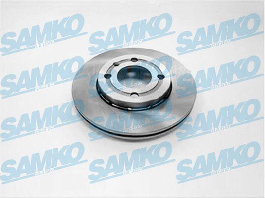 Samko V2291V - Brake Disc autospares.lv