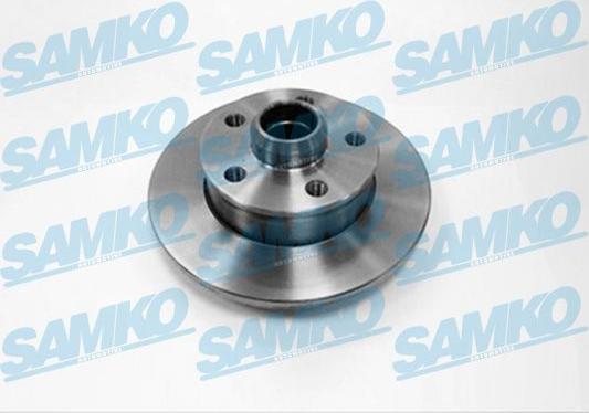 Samko V2243P - Brake Disc autospares.lv