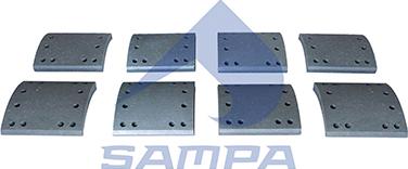 Sampa 093.757 - Brake Lining Kit, drum brake autospares.lv