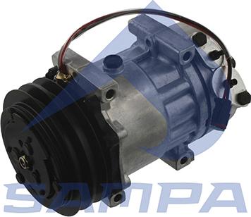 Sampa 046.302 - Compressor, air conditioning autospares.lv