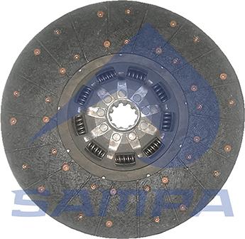 Sampa 042.091 - Clutch Disc autospares.lv