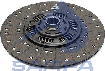 Sampa 042.089 - Clutch Disc autospares.lv