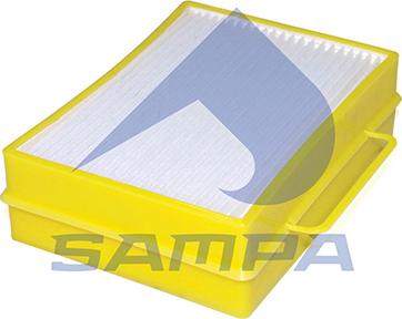 Sampa 042.249 - Filter, interior air autospares.lv